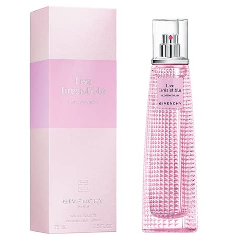 live irresistible blossom crush givenchy for women perfume|givenchy live review.